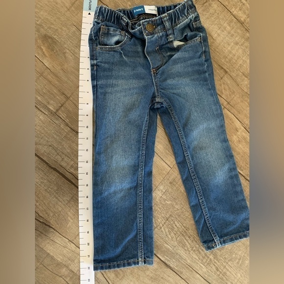 Toddler Old Navy Straight‎ Blue Jeans with Elastic Waist - Picture 8 of 8